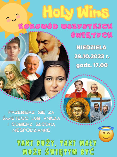 Zapraszamy na korowód Wszystkich Świętych