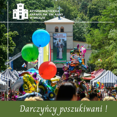 Apelujemy o pomoc w organizacji Festynu Parafialnego 2024