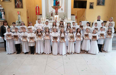 Uroczystość I Komunii Świętej u Św. Anny